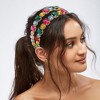Unique Bargains Women's Metal Colorful Glass Crystal Rhinestone Headband 1 Pc - 2 of 4