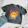 Simply Sage Market S.W.Smiley Sunshine Neon Boxy Crop Top - 3 of 4