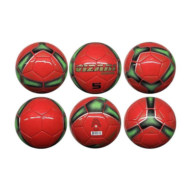 Vizari Sports Cordoba USA Soccer Balls with Size 3, Size 4 & Size 5 for Girls, Boys & Kids of All Ages - Unique Graphics - 5 Colors - Inflate & Play Outdoor Sports Balls., 3 of 4