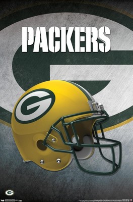 NFL Green Bay Packers - Aaron Jones 21 Wall Poster with Pushpins, 14.725 x  22.375 