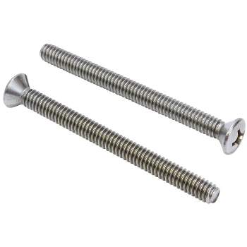 Bolt Dropper 1/4''-20 X 4-1/2'' Stainless Phillips Oval Head Machine Screw - 25 Pieces