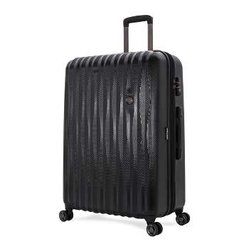 SWISSGEAR Energie Hardside Large Checked Spinner Suitcase