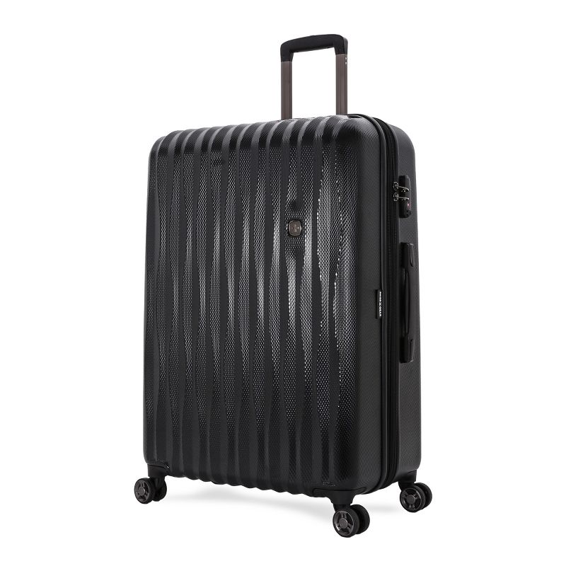 SWISSGEAR Energie Hardside Large Checked Spinner Suitcase, 1 of 8