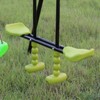 DSVIMOY Swing Sets for Backyard, 440LBS Swingset Outdoor for Kids, Swing Set with Slide and Glider, Multicolor, 106.29"*62.99"*72.83" - 4 of 4