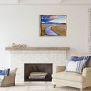 Stupell Industries Coastal Boardwalk Sunset Framed Floater Canvas Wall Art - 2 of 4