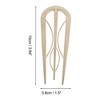 Unique Bargains U-shaped Hair Pin 3.94"x1.50" 1 Pc - 4 of 4