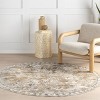 Nuloom Zenni Vintage Floral Pet Friendly Indoor/Outdoor Machine Washable Area Rug - 2 of 4