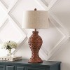 31" JONATHAN Y Elicia Coastal Cottage Table Lamp with Linen Shade, LED Bulb Included, UL Listed - image 4 of 4