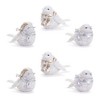 Melrose Glittered Winter Bird (Set of 6) - 2 of 4