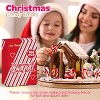 4E's Novelty 100 Pack Christmas Mini Individually Wrapped Candy Canes, Red and White Peppermint Candy Canes, Treats for Holiday Stockings - 4 of 4
