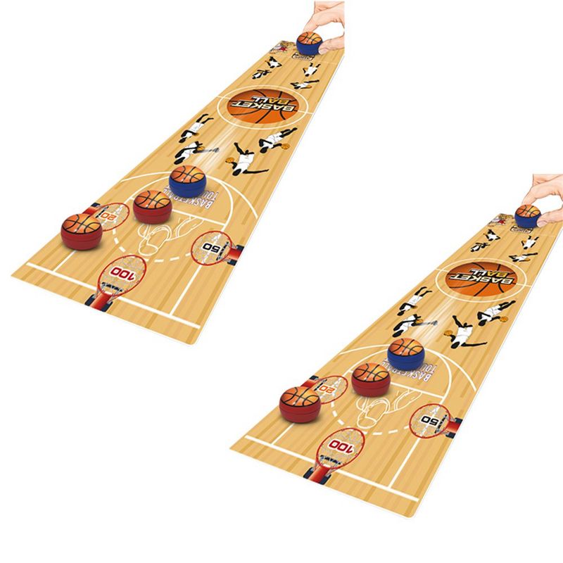 Zummy Curling Table Game for Family Party, Curling Boardgame for Kids, Multi Players Indoor Table Game, 1 of 5