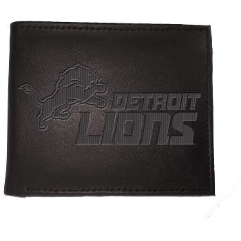 Evergreen Detroit Lions Bi Fold Leather Wallet