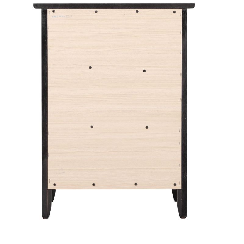 Passion Furniture Daniel 3-Drawer Nightstand (25 in. H x 19 in. W x 15 in. D), 4 of 6