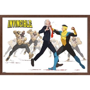 Trends International Invincible: Season 3 - White Room Teaser One Sheet Framed Wall Poster Prints - 1 of 4