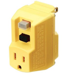 Coleman Cable TRC Commercial, Light Industrial, Residential PVC GFCI Plug 5-15P 2 Pole 3 Wire - 1 of 1