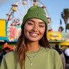 Dalix Espresso Martini Embroidered Beanie Food Warm Winter Knit Hat Women - 3 of 4
