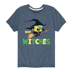 Boys' - SpongeBob SquarePants - Best Witches Short Sleeve Graphic T-Shirt - 1 of 4
