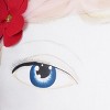 Gallerie II Lolita Zombinaland Valentine's Day VDAY Decorative Soft Figurine Pillow - 3 of 3