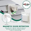 Dual Door Dryer Vent Cover No-Pest Wide Mount Exhaust Cover - 4 of 4
