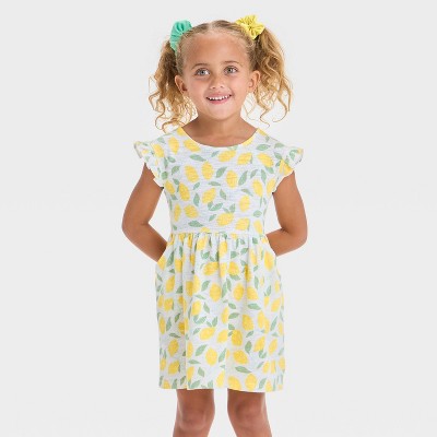 Toddler Girls' Dress - Cat & Jack™ Yellow