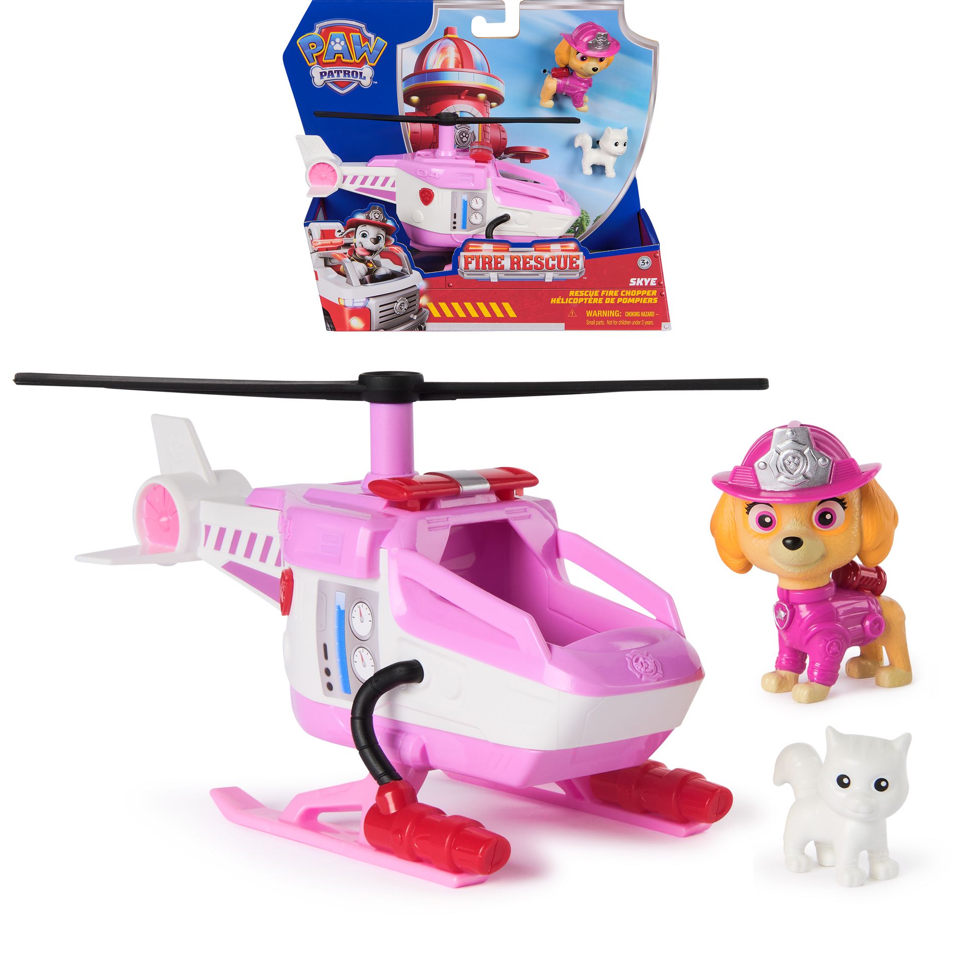 PAW Patrol Fire Rescue Large Skye Toy Vehicle