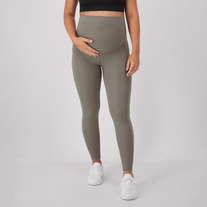 Hanes Maternity Women's Stretch & Recover 7/8 Leggings, 25" Inseam - 1 of 4