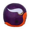 NFL Minnesota Vikings Inflatable Jack O' Helmet, 4 ft Tall, Orange - 4 of 4