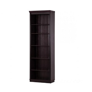 Ren Home Anita Solid Wood 6 Shelf Open Bookcase - 1 of 4