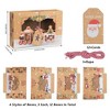 24 Pack Christmas Cookie Boxes for Gift Giving, Christmas Bakery Box with Window - 2 of 4