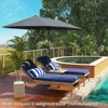 Costway 13 FT Large Patio Umbrella Outdoor Double-Sided Table Market Umbrella for Garden Beige/Brown/Gray/Navy/Orange/Wine - 4 of 4