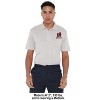 Brown University Adult Polo Left Chest Logo, Athletic Heather - 3 of 4