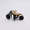 Classic Black Motorcycle Model Sculpture – 10.25x5.5x4.75" Decorative Table Accent - 3 of 4