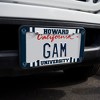 Howard University Primary Logo License Plate Tag Frame - 2 of 4