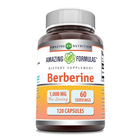 Amazing Formulas Berberine 500 Mg 120 Capsules : Target