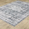 Colette Washable Center Medallion Indoor Area Rug- Captiv8e Designs - 3 of 4