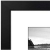 Picture Frame  WIth Matt - Made of MDF / Shatter Resistant Glass Horizontal and Vertical Formats - Variety of Sizes & Multipacks - Americanflat - image 3 of 4
