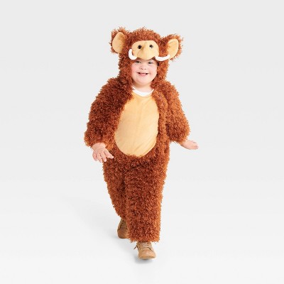 Toddler Woolly Mammoth Halloween Costume Jumpsuit 4-5T - Hyde & EEK! Boutique™