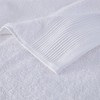 Vynxaria White 6 Piece Antimicrobial Cotton Tencel Towel Set - 4 of 4