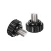 Unique Bargains Plastic Threaded Bolt Knurled Clamping Knob Thumb Screws 6 Pcs - 3 of 4