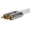 Monoprice Audio Cable - 10 Feet - White | Stereo Male to RCA Stereo Male Gold Plated Cable for Mobile - 3 of 3
