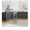 8-Drawer Large Dresser for Bedroom-Wood TV Stand & Wide Storage Chest,Multi-Scene Organizer for Closet - 4 of 4