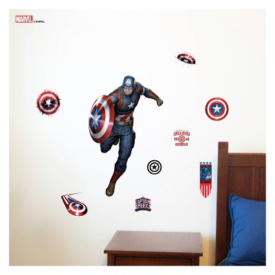 Captain America Wall Decal