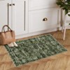 Short Pile Washable Area Rug - Boho Vintage Living Room & Bedroom Rug, Non-Slip, Machine Washable - 3 of 4