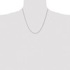 Black Bow Jewelry 2mm Stainless Steel Antiqued Ball Chain Necklace - 2 of 4