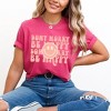 Simply Sage Market Women's Don't Worry Be Happy Smiley Face Short Sleeve Graphic Tee - 2 of 4