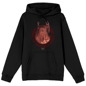 Yellowjackets Versez Les Sang, Mes Beaux Amis Adult Black Graphic Hoodie - 1 of 3