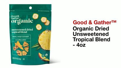 Organic Dried Unsweetened Banana Slices - 4oz - Good & Gather™ : Target