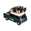 Vintage Mini Cooper Christmas Car Models 4" – Handmade Iron Holiday Decor Set of 2 By Old Modern Handicrafts - 2 of 4