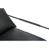 Taran Designs,Torrence Upholstered Metal Accent Chair - 3 of 4