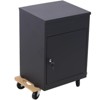 Moving Dolly with 4 Wheels, Heavy Duty Wood Rolling Mover for Piano Couch Fridge Securely Holds, 500 Lbs Flat Dolly Cart for Storage Containers - 4 of 4